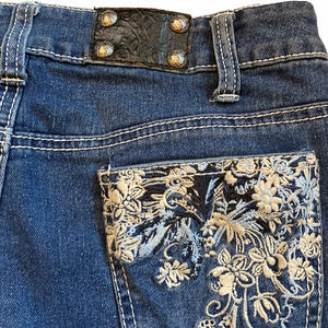 Style & Co. Premium Boyfriend Embroidered Jeans 4